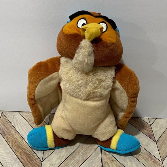 DISNEY OWL PLUSH (FROM THE SWORD IN THE STONE) STUFFED 90S TOY - Picture 1 of 5